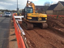 Work starts on A4174