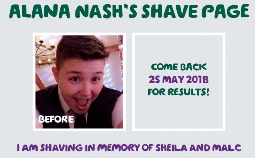 ALANA NASH'S SHAVE PAGE!